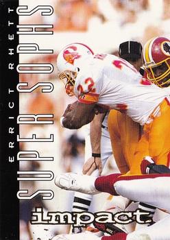 Errict Rhett Tampa Bay Buccaneers 1995 SkyBox Impact NFL Super Sophs Impact #159